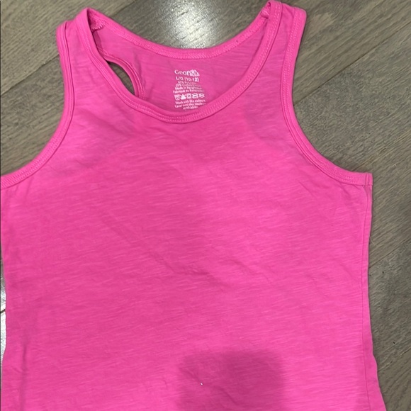 Girls pink tank top size 10-12 - Picture 4 of 6